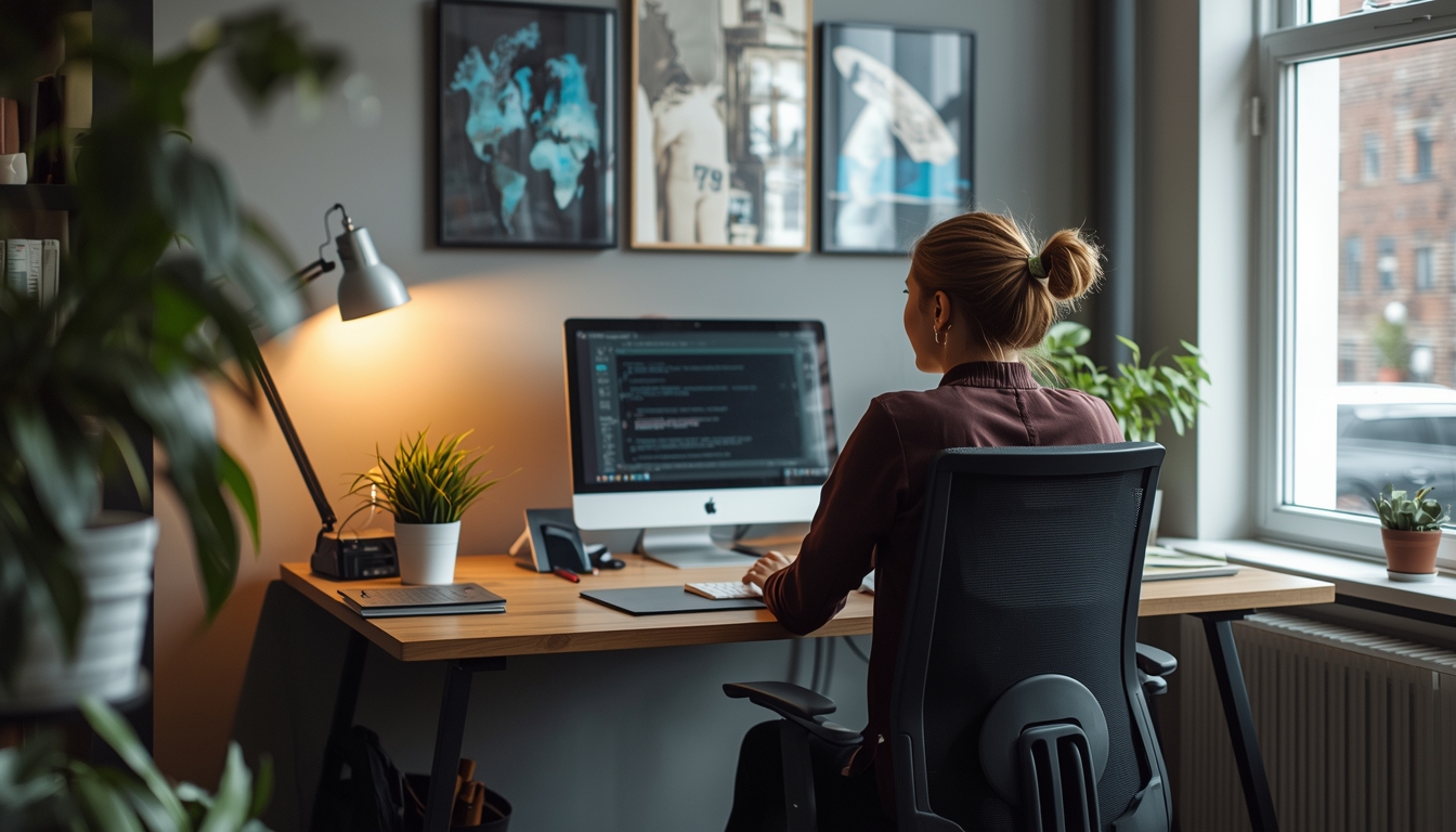 Forestradianther focus desk in Amsterdam